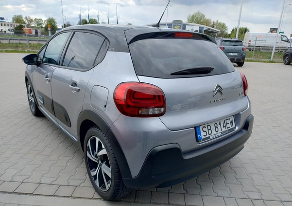 Citroen C3 cena 77900 przebieg: 5561, rok produkcji 2022 z Osieczna małe 172